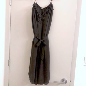 L'AGENCE Black Silk Cami Dress - Sz 1 (SML) NWT